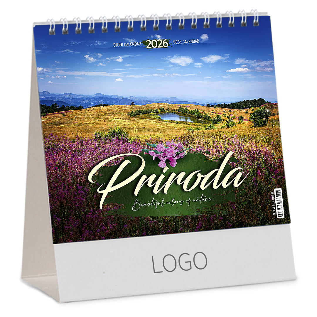 Stoni kalendar: 13 listova, mesečni